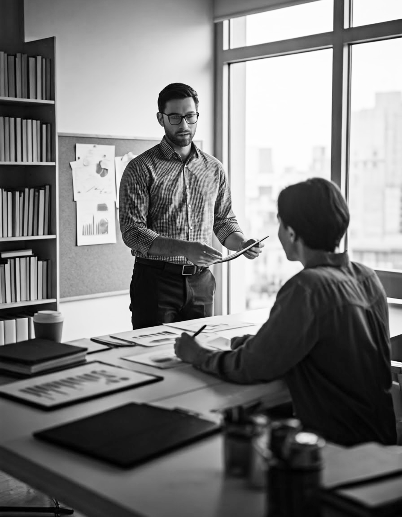 Researchers collaborating with an intelligent knowledge infrastructure